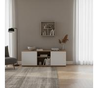 DecHome Libreria a Parete Moderna 2 Ripiani 60x16x60 cm Multicolore Kiss