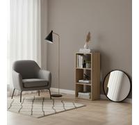 DecHome Libreria Moderna 3 Ripiani 40x29.2x87.9 cm Legno
