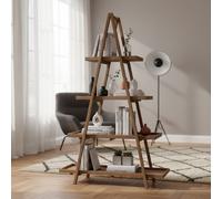 DecHome Libreria Moderna 4 Ripiani Legno 120x43x183 cm Marrone