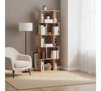 DecHome Libreria Moderna 5 Ripiani 60x24x184.5 cm Legno naturale
