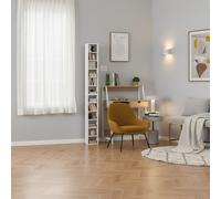 DecHome Libreria Moderna 6 Ripiani 21x19.2x88.3 cm Bianco
