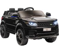 DecHome Macchina Elettrica per Bambini 3-6 Anni con Telecomando, Luci LED e Clacson in PP e Metallo 110x68x52 cm colore Nero - BKA600F