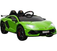 DecHome Macchina Elettrica per Bambini con Telecomando Lamborghini Aventador colore Verde 3+ Anni - DH37069