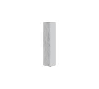 502305 KIT MOBILE MULTIUSO 41X37XH182 CM BIANCO CEMENTO