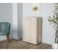 Mobile Multiuso 68X34X95 cm Bianco - GRK408K083 DecHome