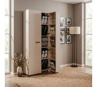 DecHome Mobile Scarpiera 2 Ante Battenti 74x34x181.5 cm Cashmere Lugo