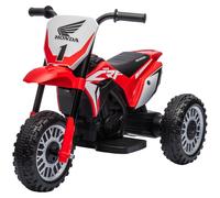 DecHome Moto Elettrica per Bambini 18-36 Mesi a 3 Ruote Rosso 37DH0RDROS