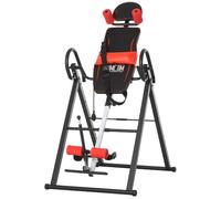 DecHome Panca a Inversione con Angolo e Altezza Regolabile Rosso/Nero 91090S489
