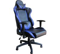 DecHome Poltrona Da Gaming Fallout in Poliuretano Cm 69,5x71,5x121-129 h Blu