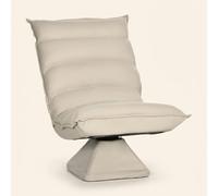 DecHome Poltrona Moderna in Tessuto 62x70x95 Beige