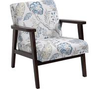 DecHome Poltrona Vintage in Tessuto 68,5x78,5x75 Multicolore