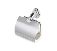 Portarotolo facile cromato per bagno accessori casa