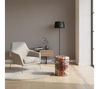 DecHome Pouf Contenitore Tondo in PVC Set 2 Pouf Multicolore- UK