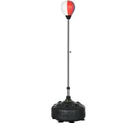 DecHome Punching Ball da Terra con Base Riempibile Altezza Regolabile Nero