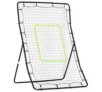DecHome - Rete Elastica Rimbalzo da Calcio e Rugby Rimbalzatore Portatile 90x80x140 cm