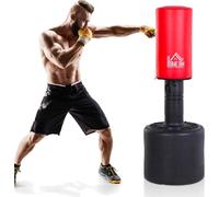 DecHome Sacco Boxe Da Terra Altezza Regolabile 145-172cm Base Riempibile A58DH96
