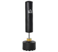 DecHome Sacco Boxe da Terra Autoportante con Base Riempibile Nero U458122