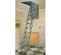 DecHome Scala a Pantografo a Soffitto Cm 70x100x h.Mt 3 11 Gradini - 10170100