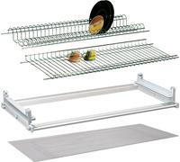 DecHome Scolapiatti Per Pensile In Kit Lunghezza cm 76 - H012952+H013212