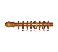 DecHome Scorritenda legno a strappo d.23 mm ciliegio 160 cm arredo casa interno
