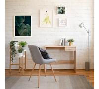 DecHome Scrittoio Moderno 89x40x74 cm colore Rovere - Fritz