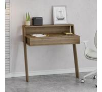 DecHome Scrittoio Moderno 94x50x91 cm colore Noce - Cowork