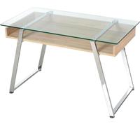 DecHome Scrivania Design Moderno Superficie In Vetro Per Casa Ufficio - 836153V01