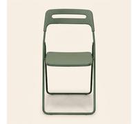 DecHome Sedia Pieghevole in Polipropilene 40x43x78 cm Verde