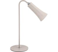 DecHome Set 12 Lampade da Tavolo LED Ricaricabile 1 Watt ø 35 cm Beige Alice