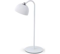 DecHome Set 12 Lampade da Tavolo LED Ricaricabile 3.2 Watt ø 33 cm Bianco Elliot