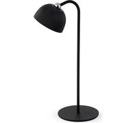 DecHome Set 12 Lampade da Tavolo LED Ricaricabile 3.2 Watt ø 33 cm Nero Elliot