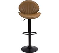 DecHome Set 2 Sgabelli Cucina Bar Alti 52x56x90 cm Tortora - Tunn