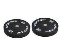 DecHome Set di 2 Dischi da 20kg per Bilanciere e Manubri Nero A2801BKAO12