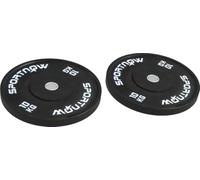 DecHome - Set di 2 Dischi Palestra da 10kg per Bilanciere e Manubri con Attacco Ø5 cm colore Nero - A2790BKAO12