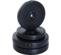 DecHome Set di 4 dischi pesi per bilanciere totale 30KG - 2x5kg e 2x10kg - B1001D