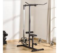 DecHome Stazione Fitness Pull Down per Palestra in Casa Panca Cavo Regolabile
