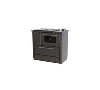 DecHome Stufa a Legna in Acciaio e Ghisa 7,9 kW 226 m3 Classe A+ Antracite Atene