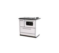 DecHome Stufa a Legna in Acciaio e Ghisa 7,9 kW 226 m3 Classe A+ Bianco Atene
