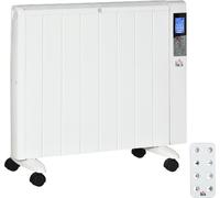 DecHome Stufetta Elettrica da 1000/2000W Timer colore Bianco 336V90WT-820