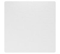 DecHome Tappetino Salvapavimento 120x120 cm in Plastica per Sedia da Ufficio