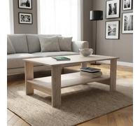 TAVOLINO BASSO DA CAFFÈ SALOTTO APPOGGIO DIVANO ZONA LIVING 100x55x41 MOD.MATCH