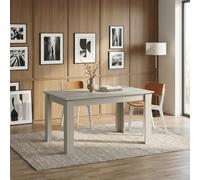 DecHome Tavolo Allungabile da Pranzo 120-170x80x75.5 cm Cashmere - Megaron