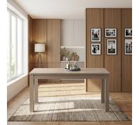 DecHome Tavolo Allungabile da Pranzo Cucina 120-160x80x76 cm Olmo - Firenze