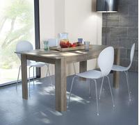TAVOLO ESTENSIBILE ALLUNGABILE ROVERE 160/200x90x74.5 SALA DA PRANZO MOD.GEMMA