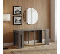 DecHome Tavolo Consolle Allungabile Ingresso 45-300 X 90 cm Taupe