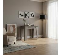 DecHome Tavolo Consolle Allungabile Ingresso 90-304x50x76 cm Cemento