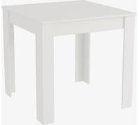DecHome Tavolo Fisso 80 x 80 x 75h cm colore Bianco - AGA199 110