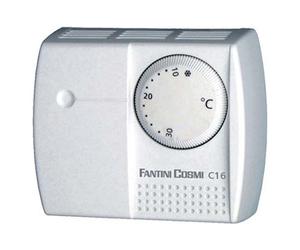 DecHome Termostato C16 -10/50°C mm 92x76x37