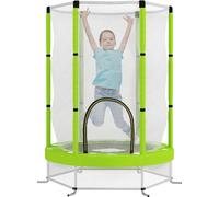 DecHome Trampolino Elastico per Bambini 3-6 Anni Rete di Sicurezza Verde R5236GN