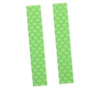 DECHOUS 1 Paio Manicotto Antiscivolo Per Bacchette Tamburellare Chiave Accessori Per Tamburo Impugnature Da Concerto Per Bacchette Sentito Polietilene Reticolato Per Irraggiamento Green